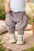 Kinder-Cordhose mit Mitwachsbündchen aus festem Cord
