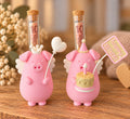 Vergleich der beiden Glücksschweinchen-Varianten