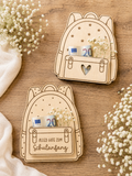 Holz-Geldgeschenk zur Einschulung