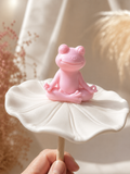 3D-gedruckte Insektentränke „Meditations-Frosch“
